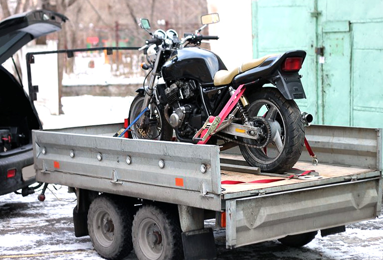 Эвакуация мотоцикла  по Алматы